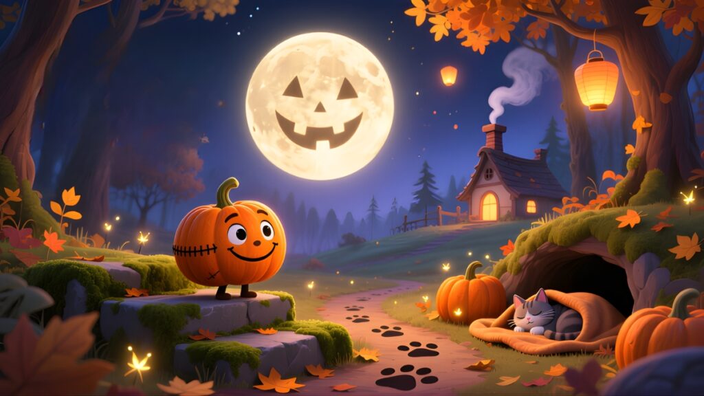 Pip and the Halloween Moon