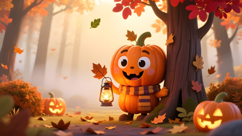 Halloween Pumpkin Story for Preschoolers 3 Pumpkin Who Loved to Hide
