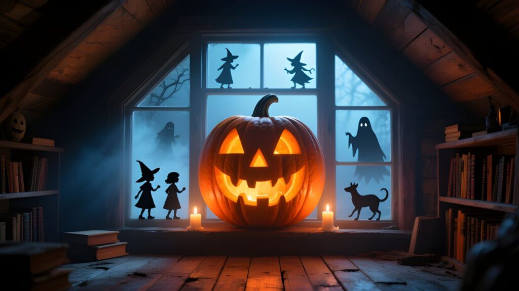 Short Halloween Stories 7 Pumpkin Window