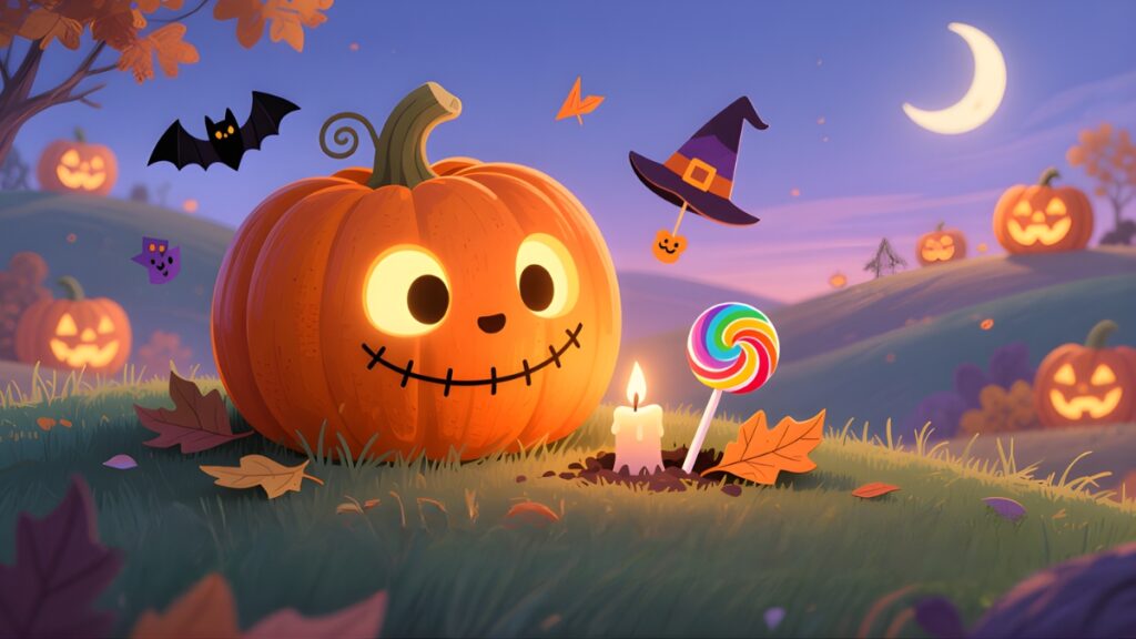 Halloween Pumpkin Story for Preschoolers 9 Pumpkin and the Lost Candy