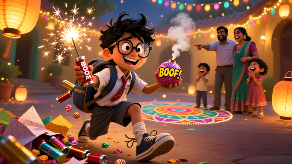 Rohan and the Firecracker Mix Up