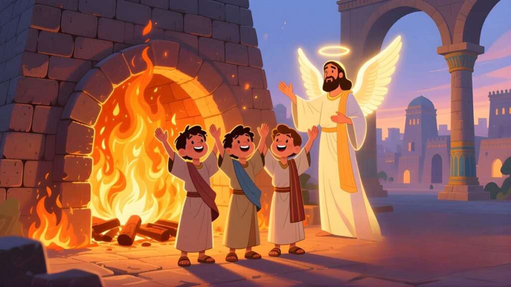 Bible Stories for Kids 4 Shadrach Meshach and Abednego in the Fiery Furnace