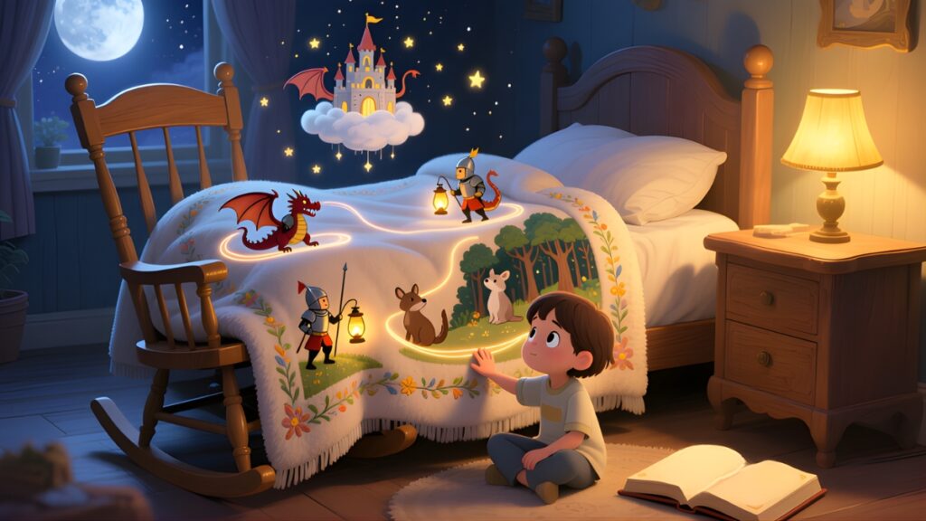 Short Bedtime Stories for Kids 8 The Blanket That Told Stories
