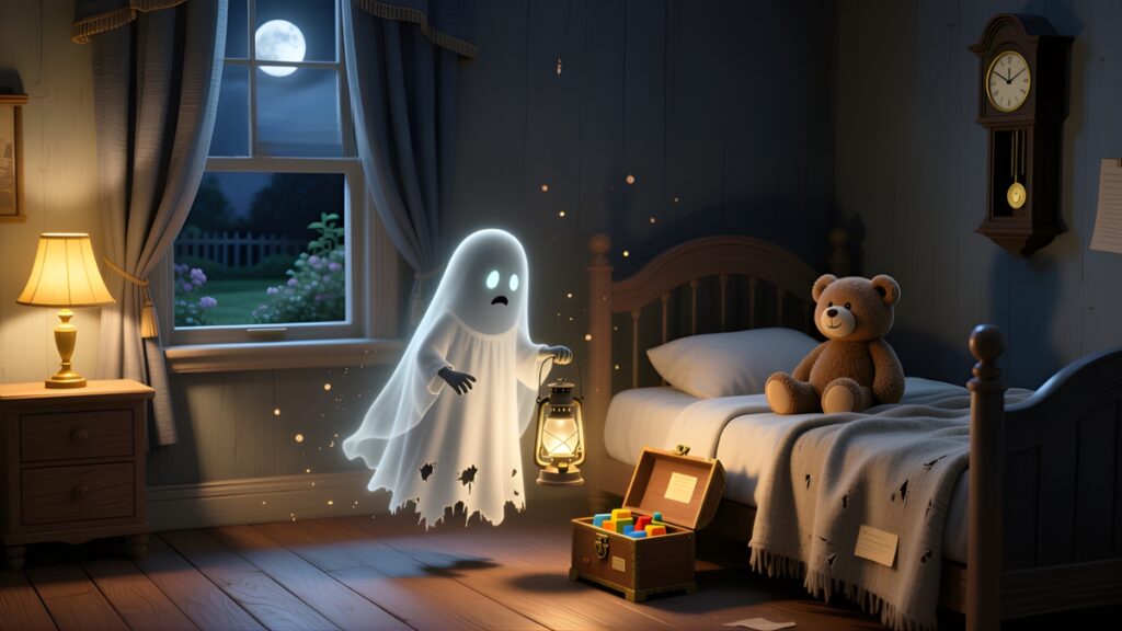 The Ghost Who Forgot to Be Scary