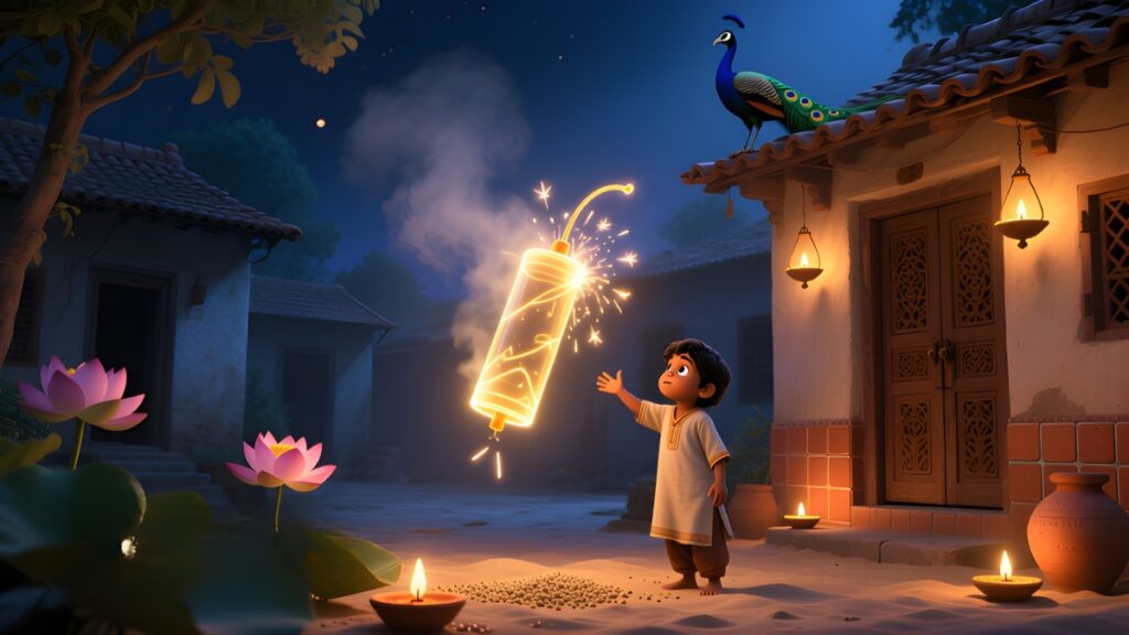 Diwali Stories for Kids 6 The Invisible Firecracker