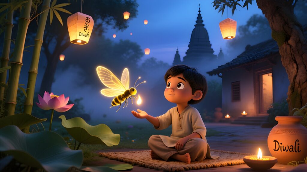 Short Diwali Stories for Kindergarten 8 The Kind Firefly 1