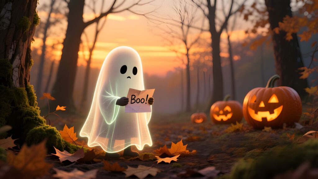 The Little Ghost Who Lost His Boo