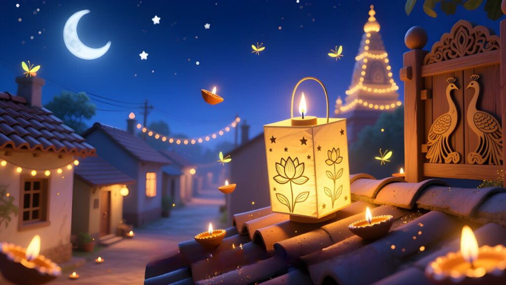 Short Diwali Stories for Toddlers in English 3 The Little Lamp That Got Lost