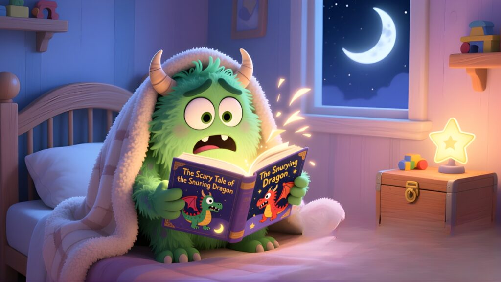 The Monster Who Was Scared of Bedtime Stories