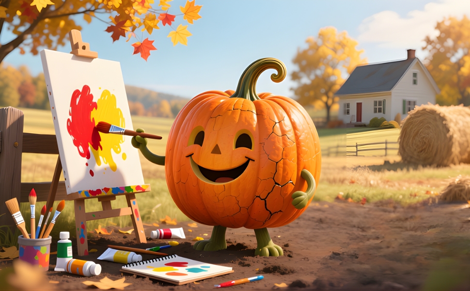The Pumpkin That Could Paint