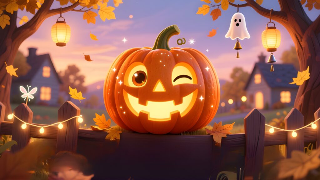 Halloween Pumpkin Story for Preschoolers 4 The Pumpkin Who Laughed