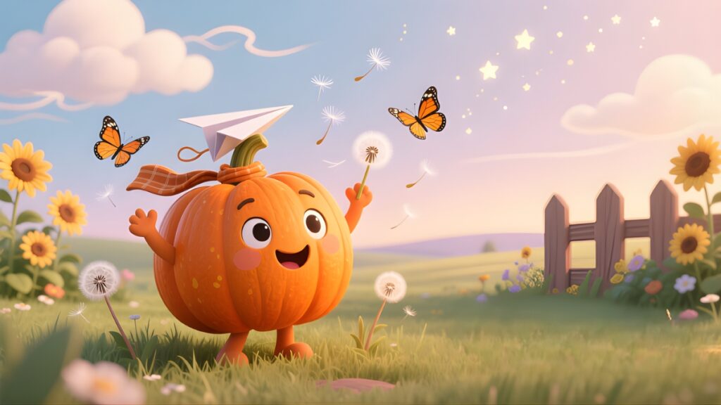 The Pumpkin Who Wanted to Fly