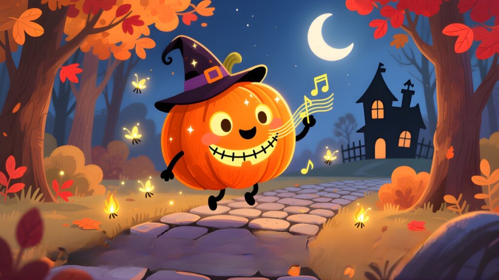 Halloween Pumpkin Story for Preschoolers 8 The Singing Pumpkin