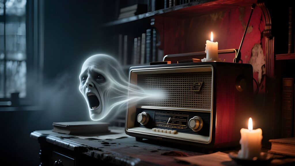 Halloween Stories for Adults 7 The Voice in the Static