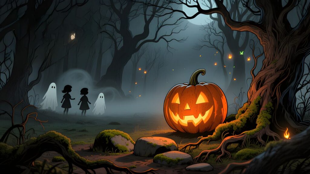 Halloween Stories to Read 5 The Whispering Jack o Lantern