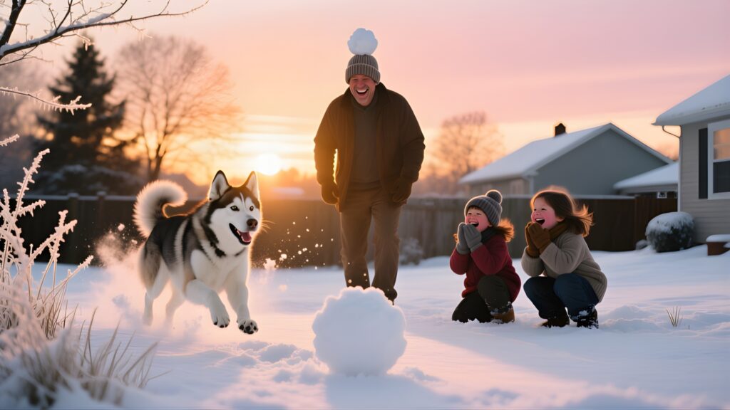 Funny Short Christmas Stories for Kids 7 Snowball Surprise