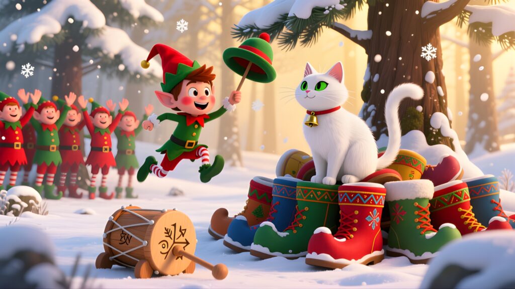 Funny Short Christmas Stories for Kids 4 The Elf Who Lost His Hat