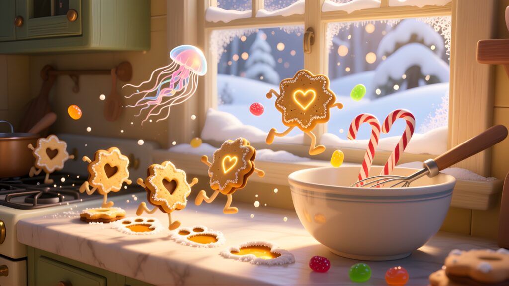 Funny Short Christmas Stories for Kids 6 The Great Gingerbread Escape