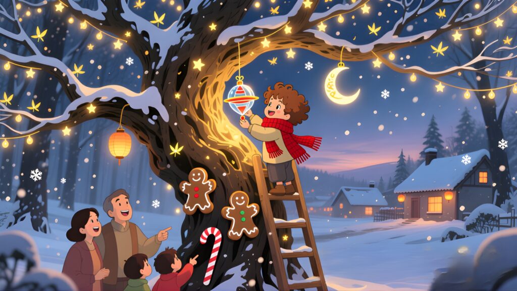 Funny Short Christmas Stories for Kids 9 The Talking Christmas Tree