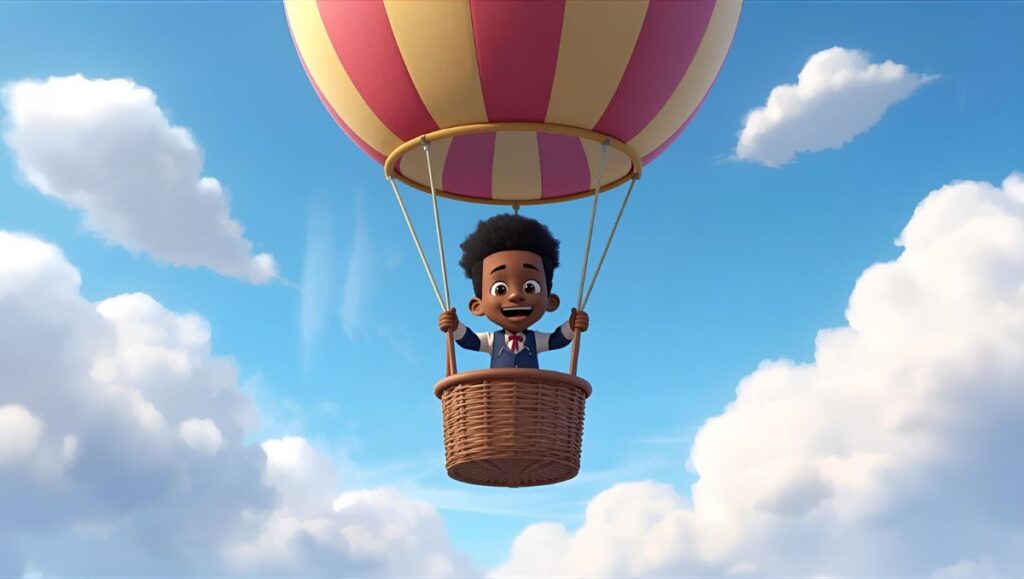 Free Bedtime Stories for Kids 6 Bennys Balloon Ride