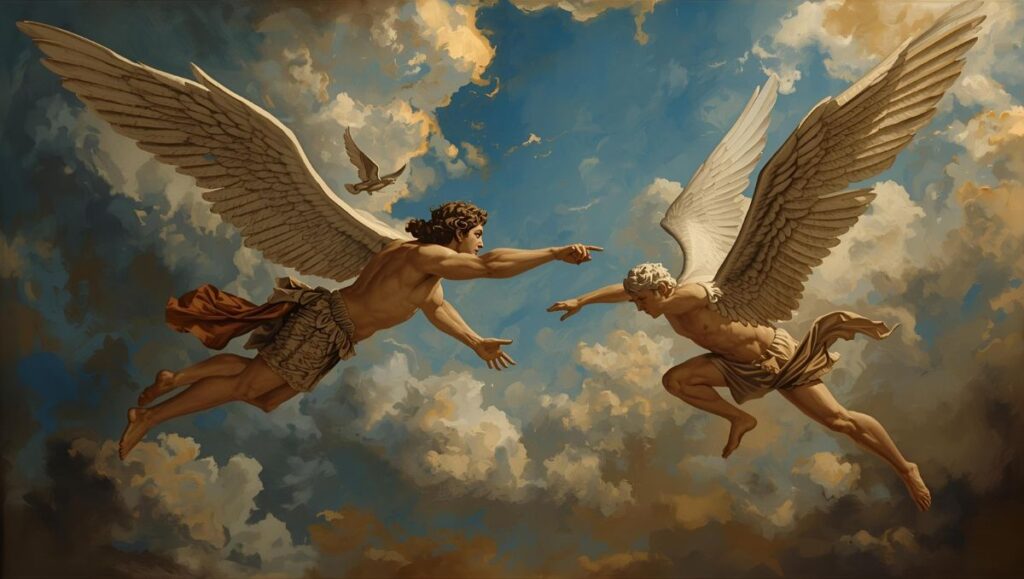Icarus and Daedalus