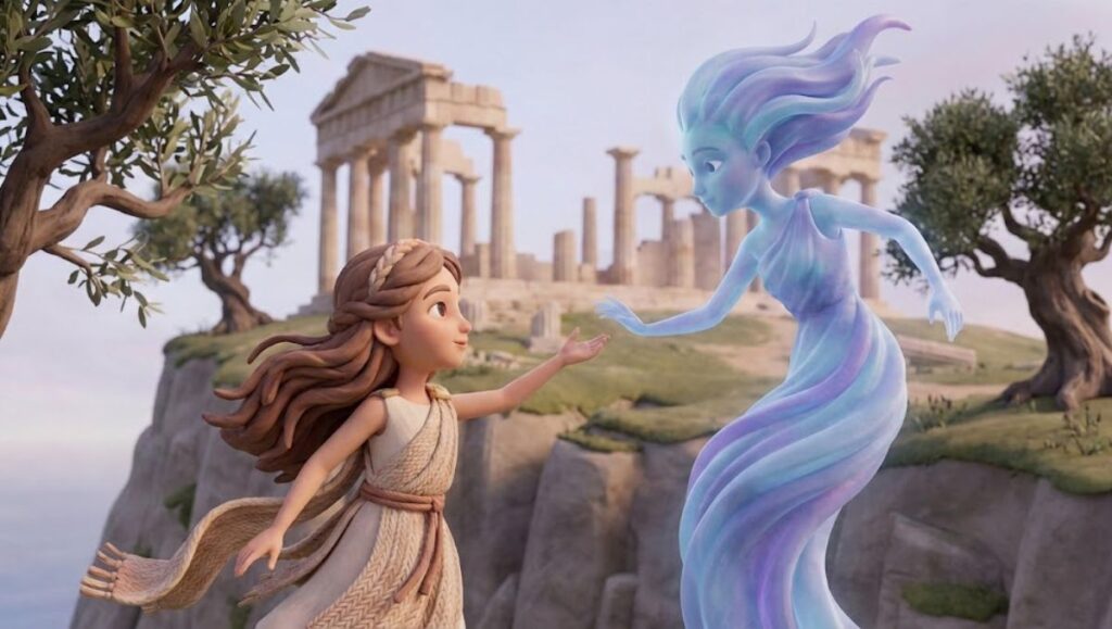 Greek Mythology Stories 6 The Girl Who Befriended the North Wind