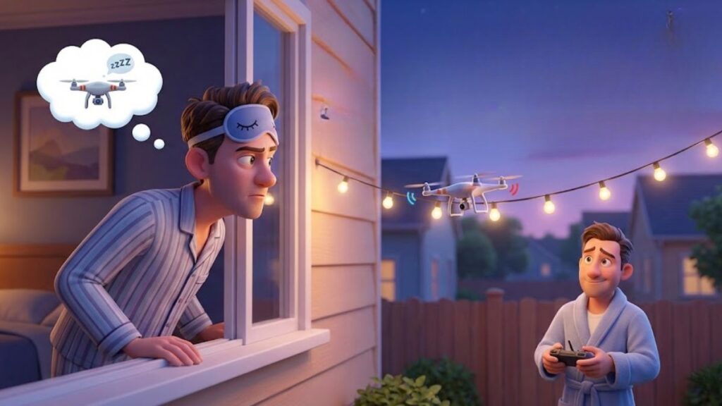 The Neighbors Drone Problem