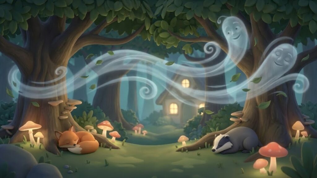 The Quiet Forest and the Laughing Wind