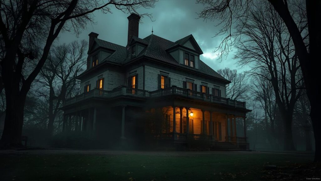 Turner Dodge House Dodge Mansion – Bearded man apparition strange lights