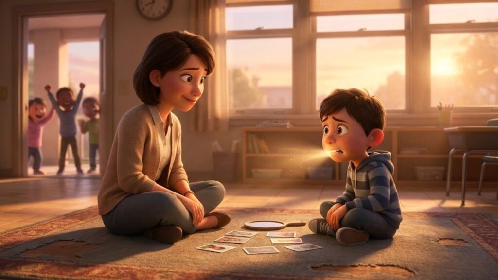 The Boy Who Couldnt Speak—Until Someone Stayed Late