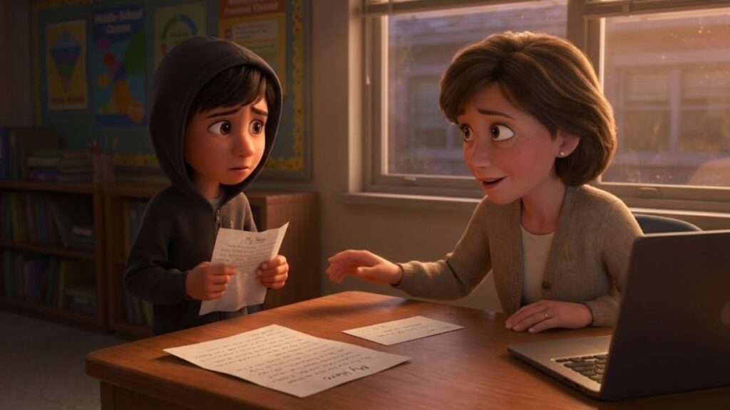 The Quiet Grieving Student Who Asked to Write About Her