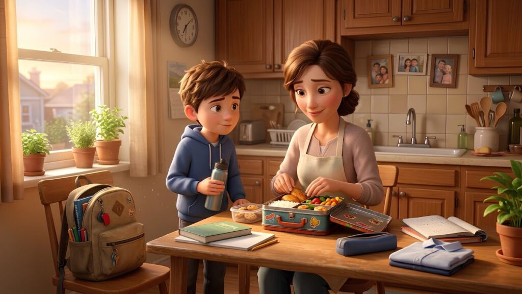 The Lunchbox on the Kitchen Table classica.fm August 17, 2026 Sumit Short Stories About Mothers