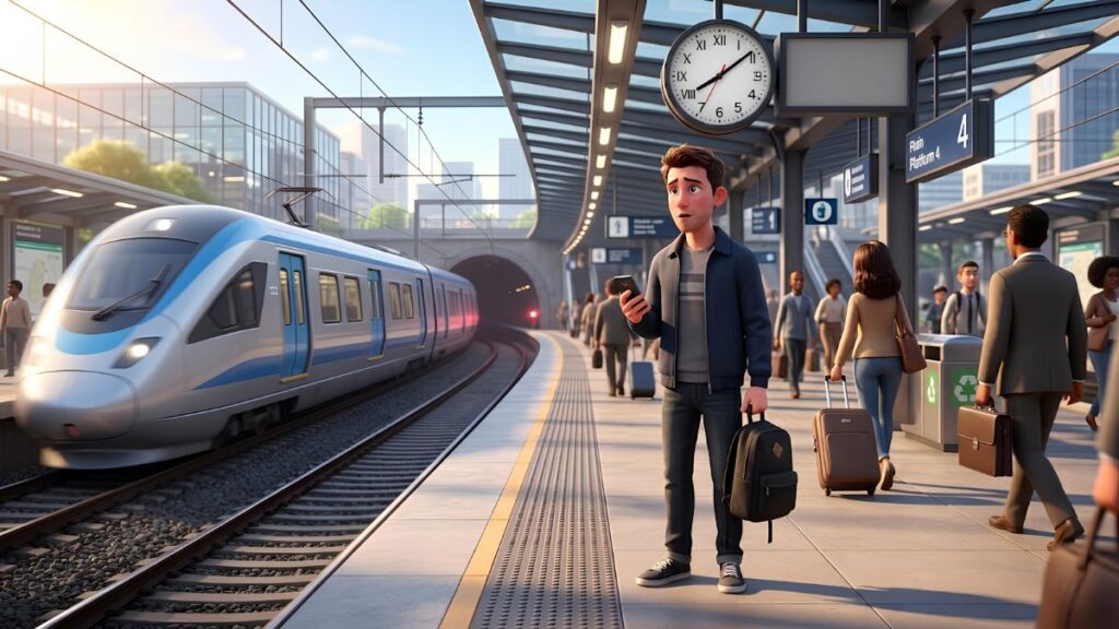 The Missed Train classica.fm August 16, 2026 Sumit Short Stories for Adults Learning English