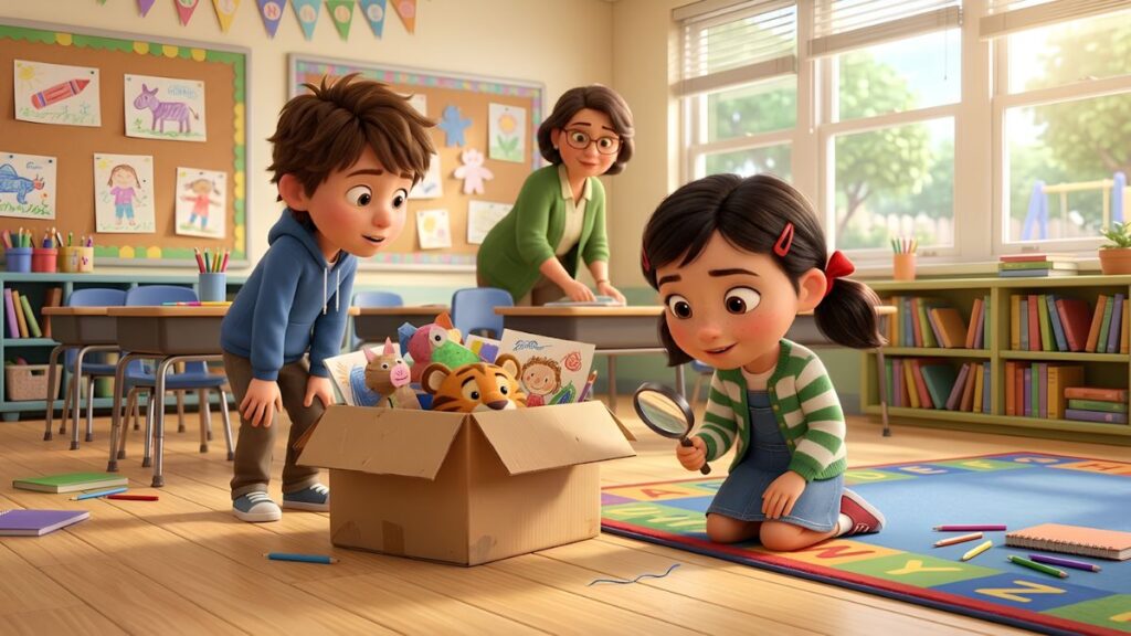 The Mystery of the Missing Class Mascot classica.fm August 16, 2026 Sumit Short Detective Stories for Kids