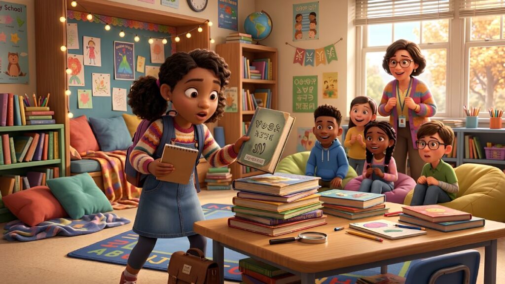 The Mystery of the Missing Library Book classica.fm August 16, 2026 Sumit Short Detective Stories for Kids
