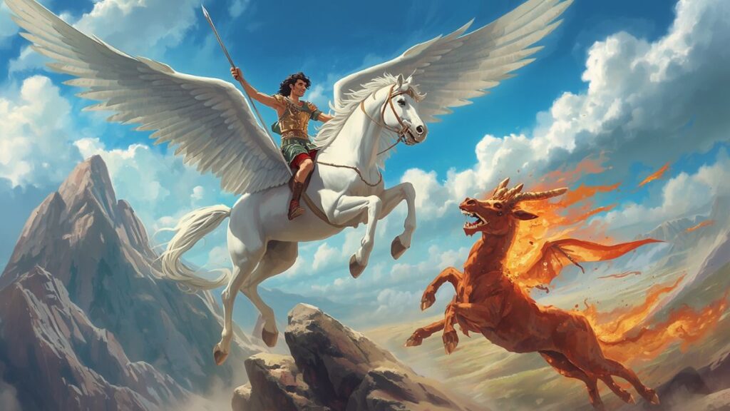 Bellerophon and Pegasus