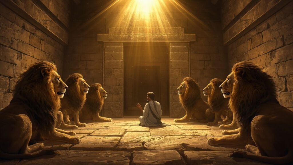 Daniel and the Lions' Den