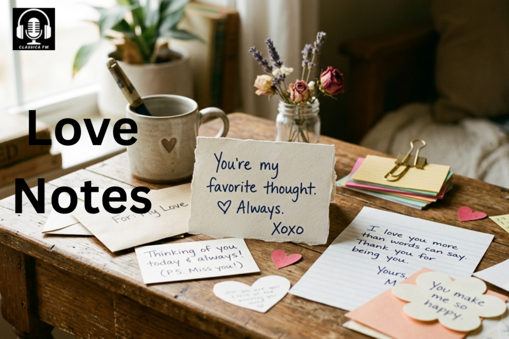 Love Notes classica.fm June 26, 2026 Sumit