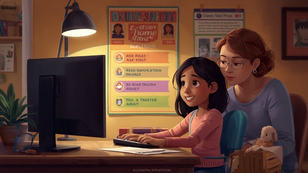 Maya Learns to Make Safe Choices Online