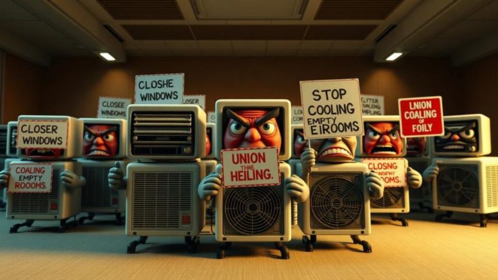The Air Conditioner Union Strike