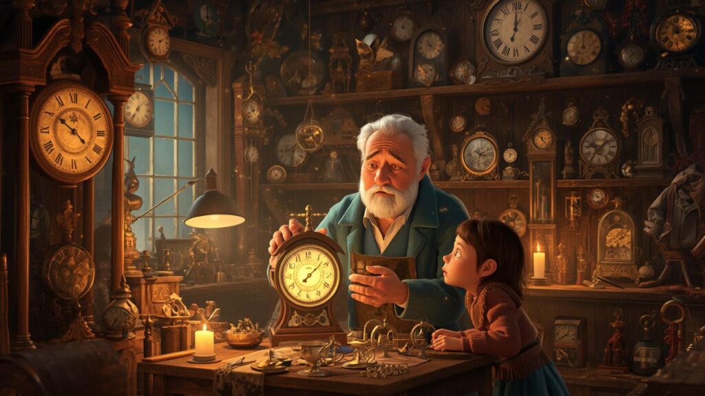 The Clockmaker's Shop Where Time Whispered