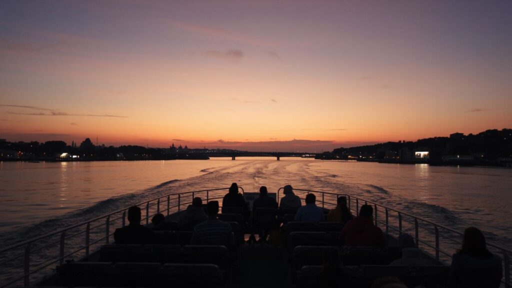 The Evening Ferry Ride