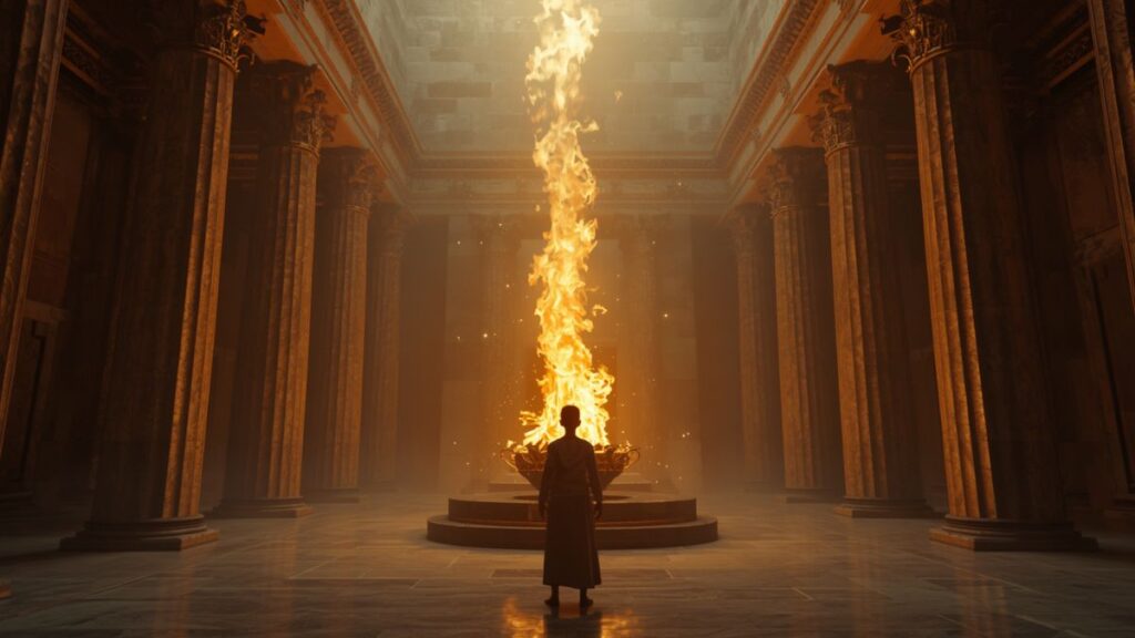 The Keeper of the Sacred Flame