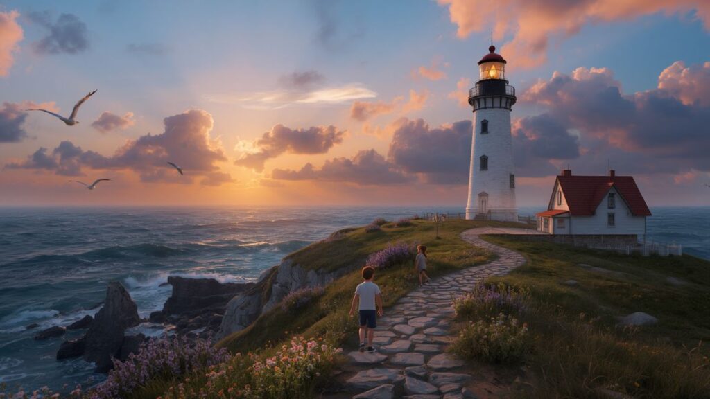 The Lantern Keeper's Secret Lighthouse
