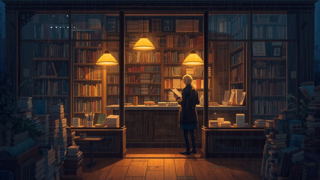 The Last Light in the Bookstore
