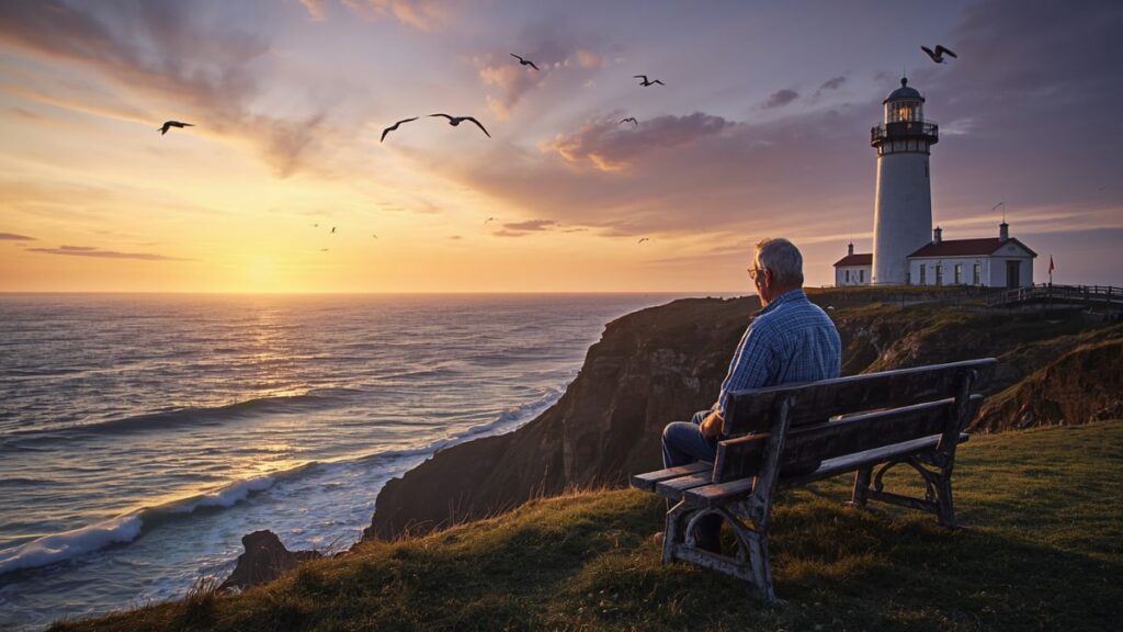 The Lighthouse Keeper's Evening