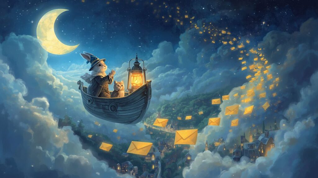 The Little Moonboat That Delivered Goodnight