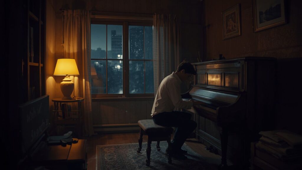The Old Piano in the Corner Room