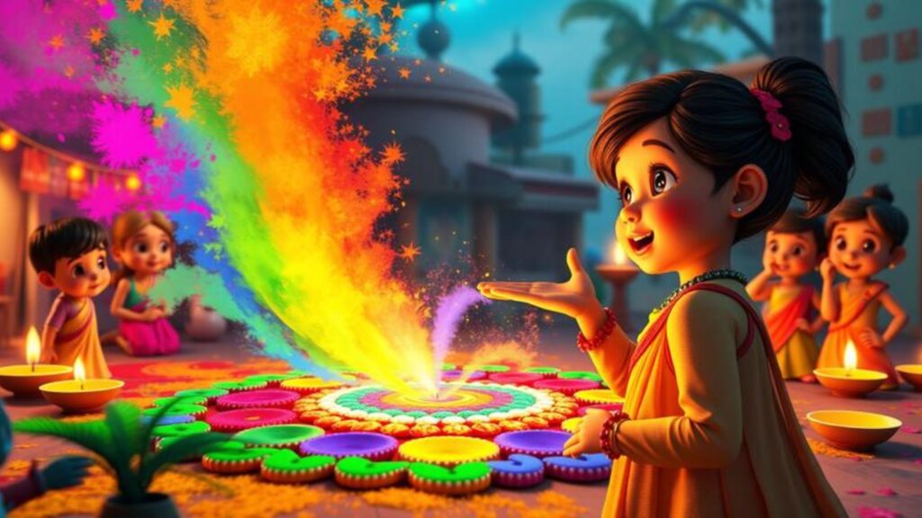 The Rangoli Rainbow