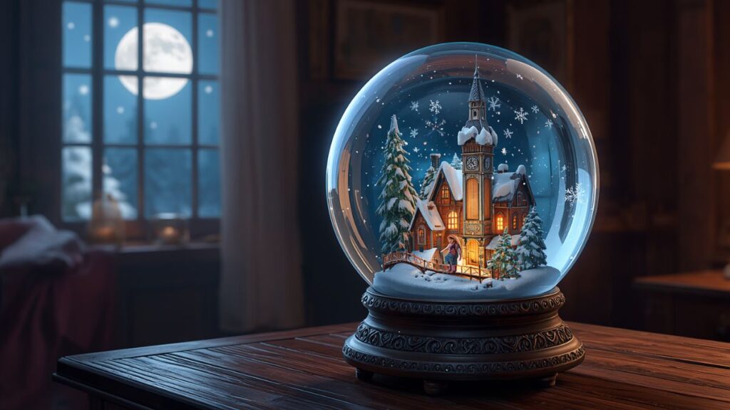 The Snow Globe That Opened Every Winter Moon